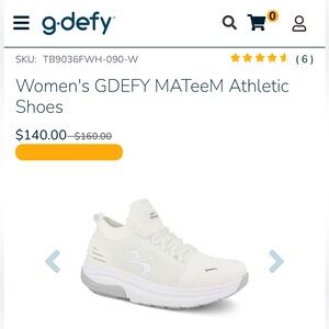 GDEFY MATeeM Athletic Shoes, Women’s Size 11